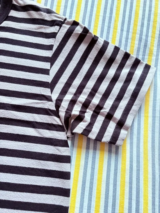 Unisex Uniqlo Paris Stripe Tee with French Flag Graphic, 100% cotton - Picture 4 of 6